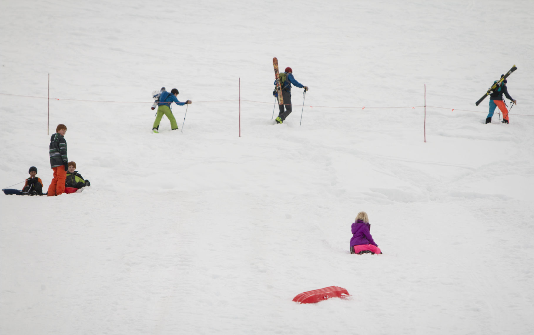 Skinning at Snow King